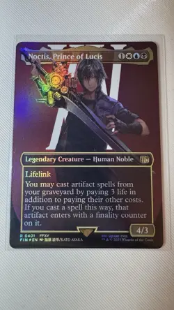 Noctis, Prince of Lucis (Borderless) Final Fantasy Foil - Image 1
