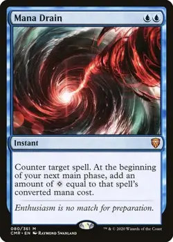 Mana Drain - Foil Commander Legends MP MTG - Image 1