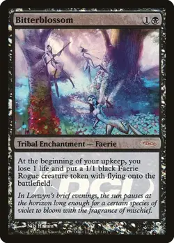 Bitterblossom - Foil Promo Judge Gift Cards MP MTG - Image 1
