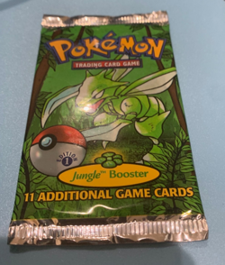 1999 Pokemon Jungle 1st Edition Booster Pack Scyther Art NEW FACTORY SEALED - Image 1