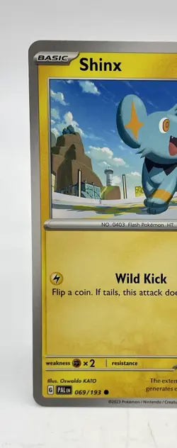 Shinx 069/193 Common Paldea Evolved Non-Holo Pokemon TCG Mint Unplayed - Image 2