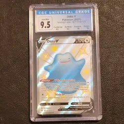 Pokemon 2021 Shining Fates: Shiny Ditto V SV118/SV122 - CGC 9.5 / 10 - Image 1