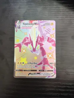 Toxtricity VMAX SV113/SV122 Shining Fates Shiny Vault SHINY HOLO RARE Pokemon - Image 1