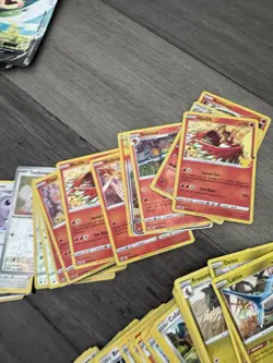 500+ POKEMON CARDS Collection Lot W/ 83 Holos - Image 4