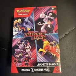 Pokemon Scarlet & Violet Destined Rivals Booster Bundle Box Sealed New - Image 1