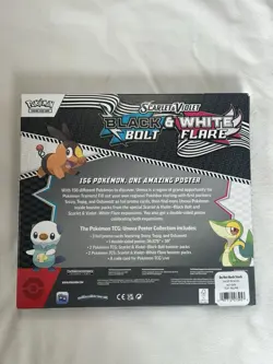 Lot of 6 - Pokemon Black Bolt And White Flare Unova Poster Collection - Sealed - Image 2