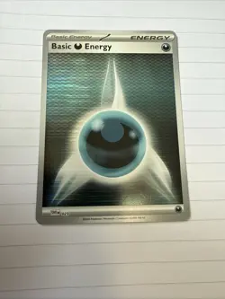 Pokemon TCG Darkness Energy Holo SVE 023 Black Bolt White Flare NM - Image 1