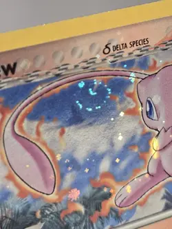 Pokemon Mew Delta Species 3/17 Holo With Swirl And Inverted Back Series 5 - Image 3