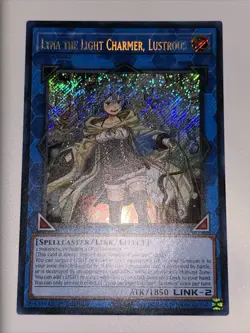 Yugioh! Lyna the Light Charmer, Lustrous - RA04-EN081 - Secret Rare - 1st Editio - Image 1