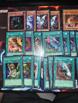Yugioh!- Stein Gate Turbo W/ side extra Deck completed PSV jinzo Goat Format - Image 2