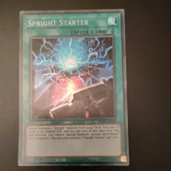 1X SPRIGHT STARTER*** 1ST EDITION SECRET RARE BLTR-EN104 YUGIOH! Mint - Image 1