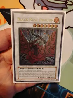 Black Rose Dragon 2008 Yugioh CSOC-EN039 Ultimate Rare 1st Edition Near Mint - Image 2
