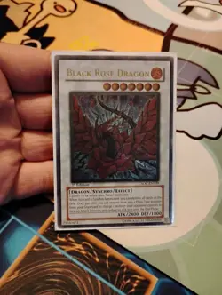 Black Rose Dragon 2008 Yugioh CSOC-EN039 Ultimate Rare 1st Edition Near Mint - Image 3