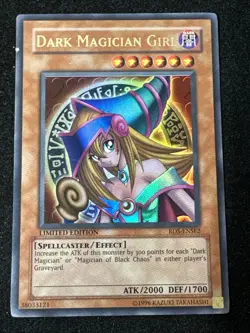 Yugioh Dark Magician Girl RDS-ENSE2 Limited Edition Ultra Rare Holo - DMG-LP - Image 1