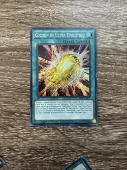 Yugioh Cocoon of Ultra Evolution LDS1-EN073 Secret Rare Limited Edition NM - Image 1
