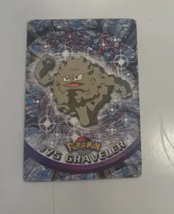 GRAVELER #75 - BLUE Logo - NON-HOLO - TOPPS Pokemon Card - Image 1