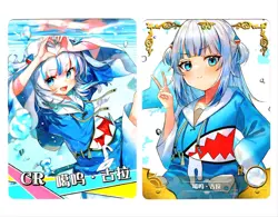 Goddess Story Waifu Card TCG | Gawr Gura - hololive | CARD SET | 2 cards - Image 1