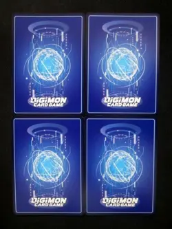 Digimon Card Megidramon Ex3-064R Digica Set Of 4 - Image 2