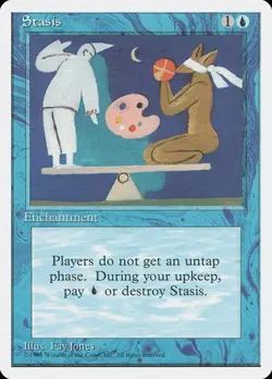 Stasis 4th Edition HP MTG - Image 1