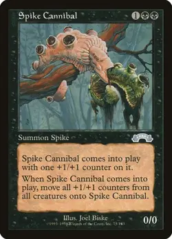 Spike Cannibal Exodus HP MTG - Image 1