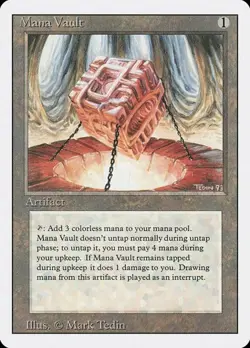 Mana Vault Revised Edition HP MTG - Image 1