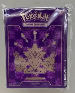 Pokemon TCG: XY Fates Collide ETB Sleeves SEALED Mega Alakazam 2016 (65 sleeves) - Image 1