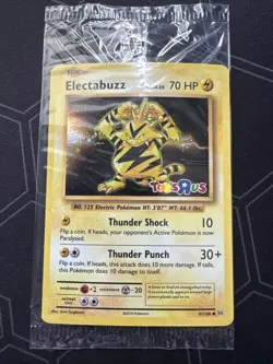 Pokemon TCG Electabuzz Promo Toys R Us 41/108 XY Evolutions Holo Sealed - Image 1