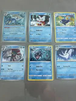 Pokemon Tcg Water Energy Type Card Lot! Samurott, Black/ White Kyurem 24 Cards - Image 2