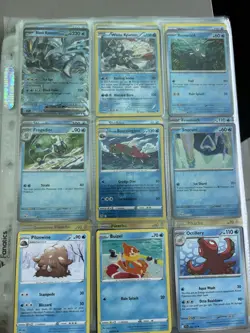 Pokemon Tcg Water Energy Type Card Lot! Samurott, Black/ White Kyurem 24 Cards - Image 4
