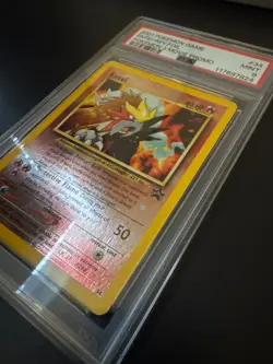 2001 POKEMON GAME MOVIE POKEMON 3 MOVIE PROMO #34 ENTEI-REVERSE FOIL PSA 9 - Image 4
