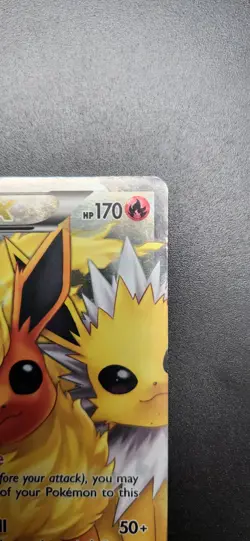 Pokemon Card Flareon EX Generations RC28 Radiant Collection Full Art Holo LP - Image 4