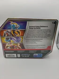 Pokemon TCG Paradox Destinies Iron Crown ex Tin SEALED NEW - Image 2