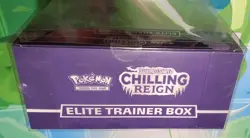 Pokemon Chilling Reign Shadow Rider Calyrex ETB New Factory Sealed - Image 4