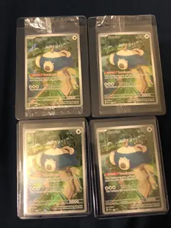 2x SEALED & 2x Open NM Pokemon TCG Snorlax 151 ETB Promo SVP051 English - Image 1