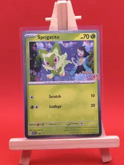 Sprigatito SVP191 Scarlet & Violet Holo Rare Promo Horizons Pokemon Card * New * - Image 2