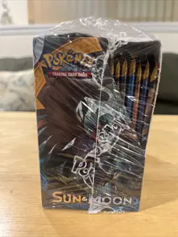 Pokemon Sun And Moon Base Set Booster Box 2017 Sealed - Image 4