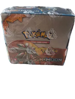 Pokemon Sun And Moon Base Set Booster Box 2017 Sealed - Image 1