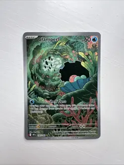 Clamperl 195/182 Pokemon TCG Destined Rivals Illustration Rare Mint Pack Fresh - Image 1