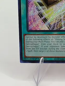 1x (MP) Shining Sarcophagus - LEDE-EN051 - Secret Rare - 1st Edition YuGiOh - Image 5