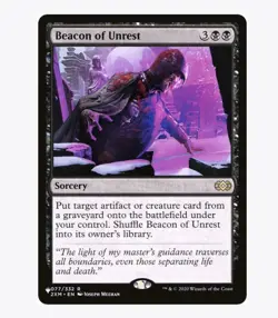 Beacon of Unrest  - The List Reprints (2XM) - MTG Rare Regular Card #77 - Image 1
