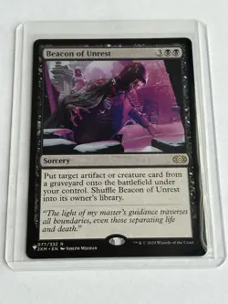 Beacon of Unrest  - The List Reprints (2XM) - MTG Rare Regular Card #77 - Image 3