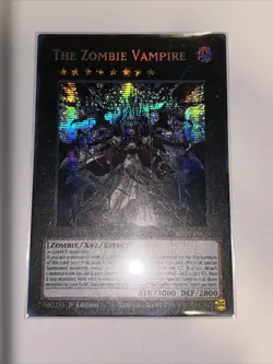 Yugioh! The Zombie Vampire - MP23-EN024 - Prismatic Secret Rare - 1st Edition Ne - Image 1
