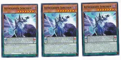 Yugioh x3 Astrograph Sorcerer TAMA-EN040 Rare 1st Edition - Image 1