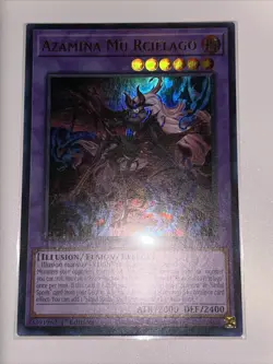 Yugioh! Azamina Mu Rcielago ROTA-EN031 Ultra Rare 1st Edition NM - Image 1