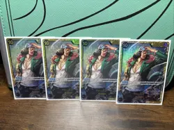 One Piece Card Game TCG Kuzan OP02-121 SEC PRB01 Reprint x4 - Image 1