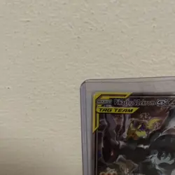 Pokemon TCG Pikachu & Zekrom GX Black Star Promo Card SM168 - Image 2