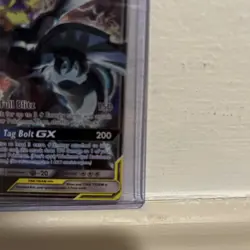 Pokemon TCG Pikachu & Zekrom GX Black Star Promo Card SM168 - Image 4