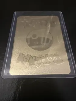 Gold Foil Custom Display Charizard Ox 500HP NM Card - Image 3