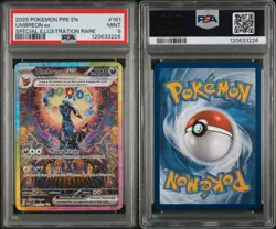 Pokemon Prismatic Evolutions Umbreon EX Sir SAR 161/131 TCG English Card PSA 9 - Image 3