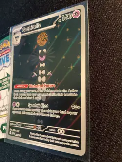 Pokemon TCG Gothitelle 211 Black Star Promo + Tech Sticker + Code Card Near Mint - Image 4
